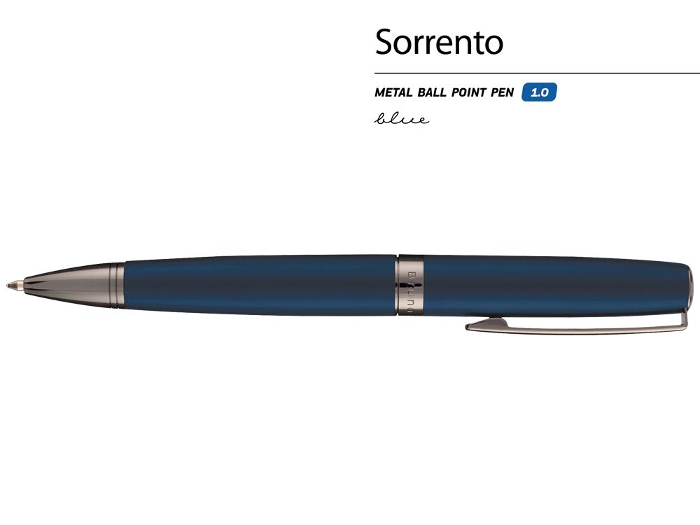 Ручка металлическая шариковая «Sorento»