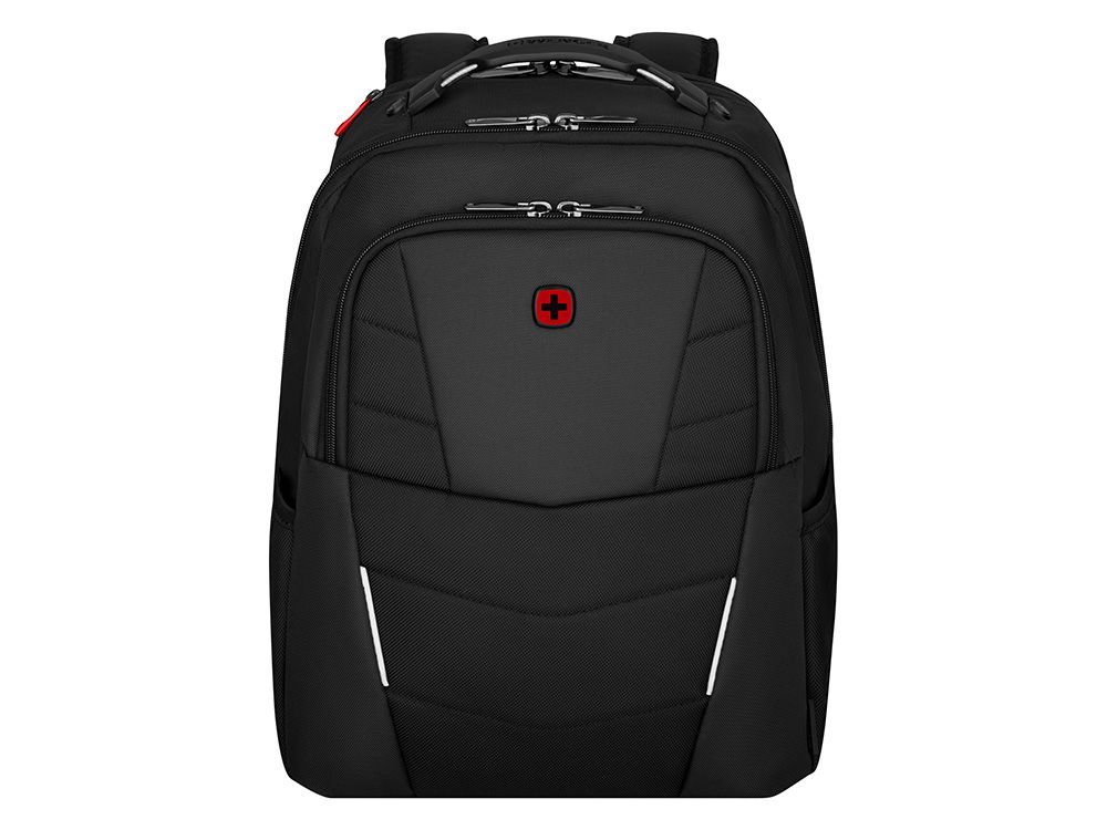 Рюкзак WENGER ALTAIR 15.6", черный, переработанный ПЭТ/Полиэстер, 32х21х44 см, 22 л.