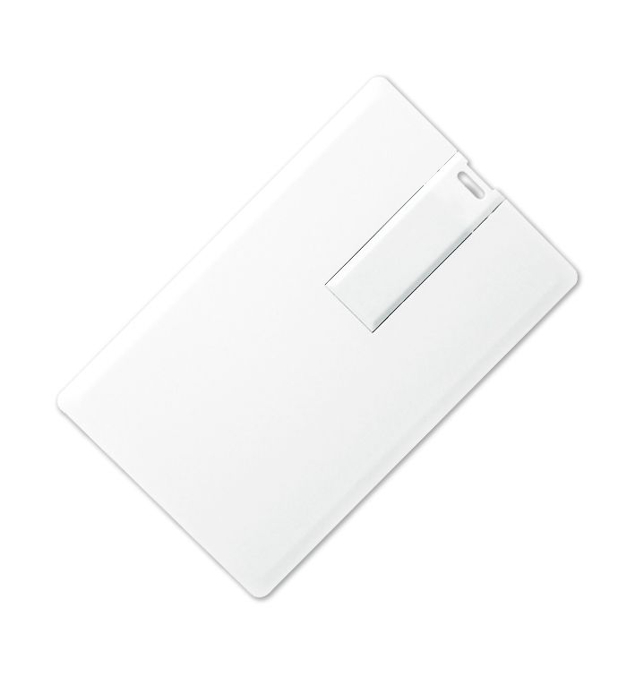 Флеш накопитель USB 2.0 в виде кредитной карты 16GB, пластик