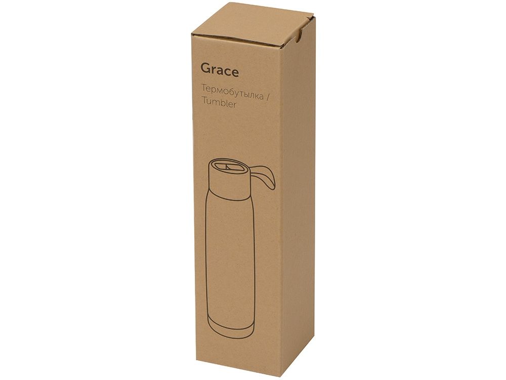 Термобутылка «Grace» 320мл, черный