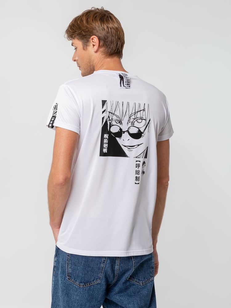 Футболка унисекс для сублимации Paint Tee, белая, размер 46