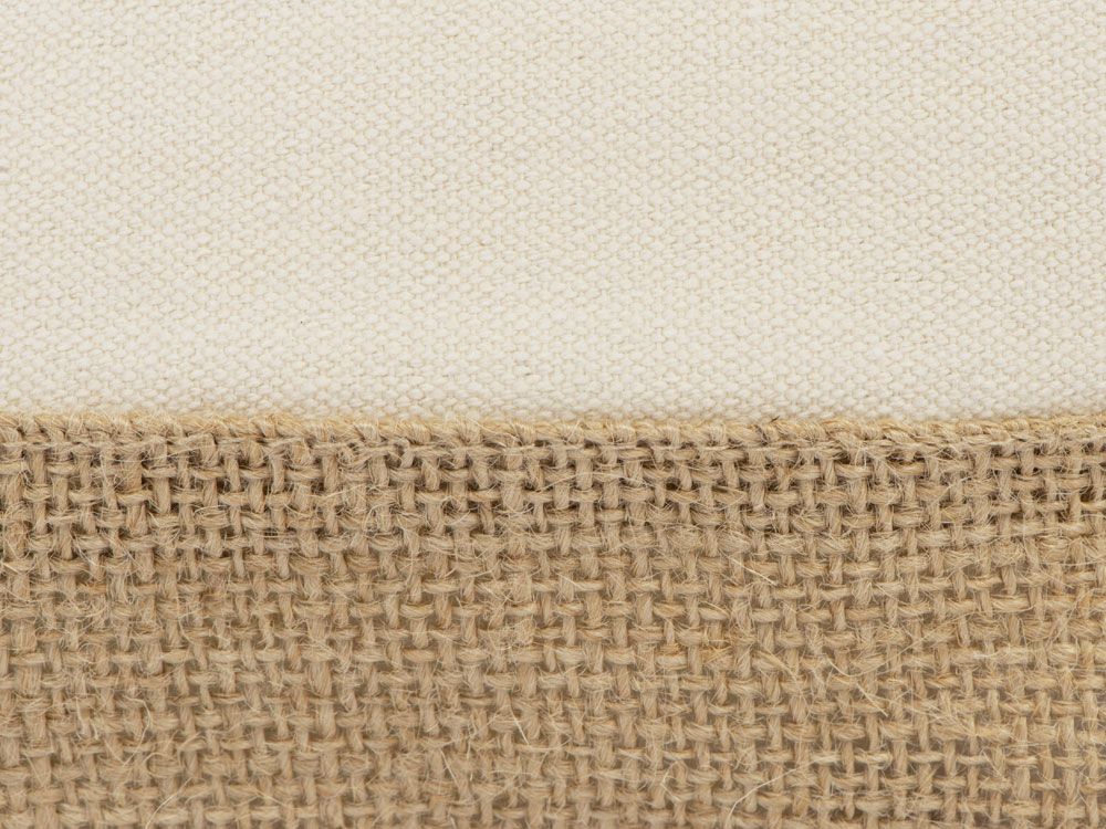 Косметичка "Jute" из хлопка и джута, натуральный