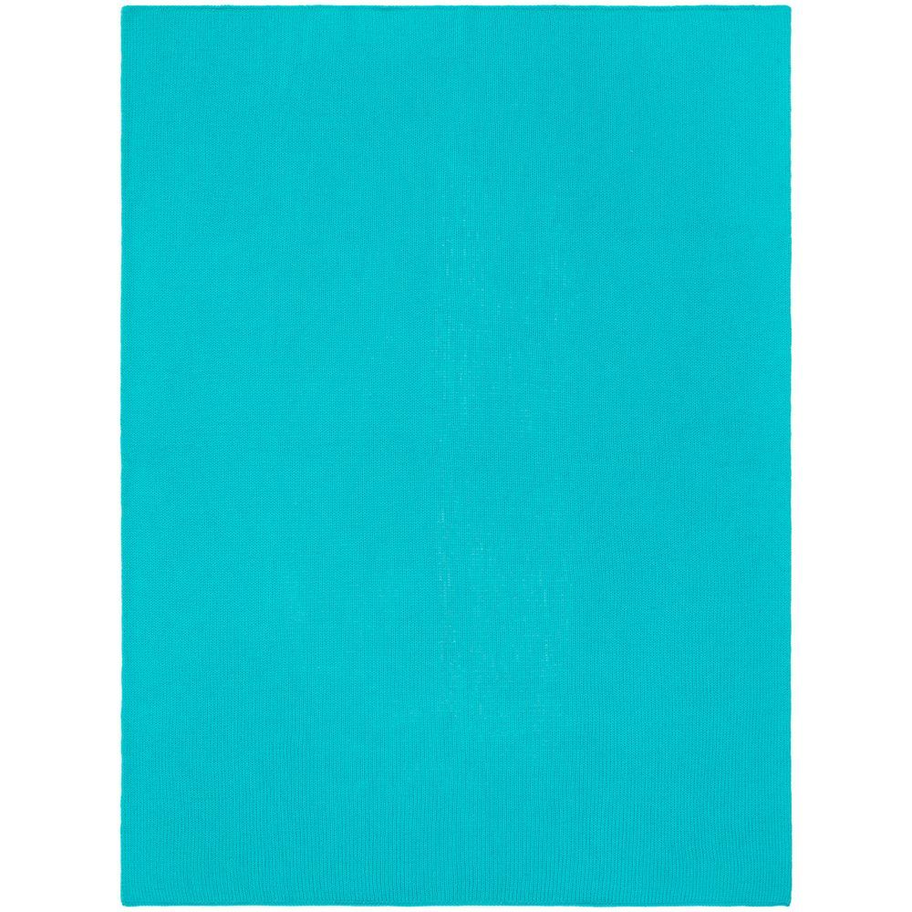 Плед Knitly, лазурный