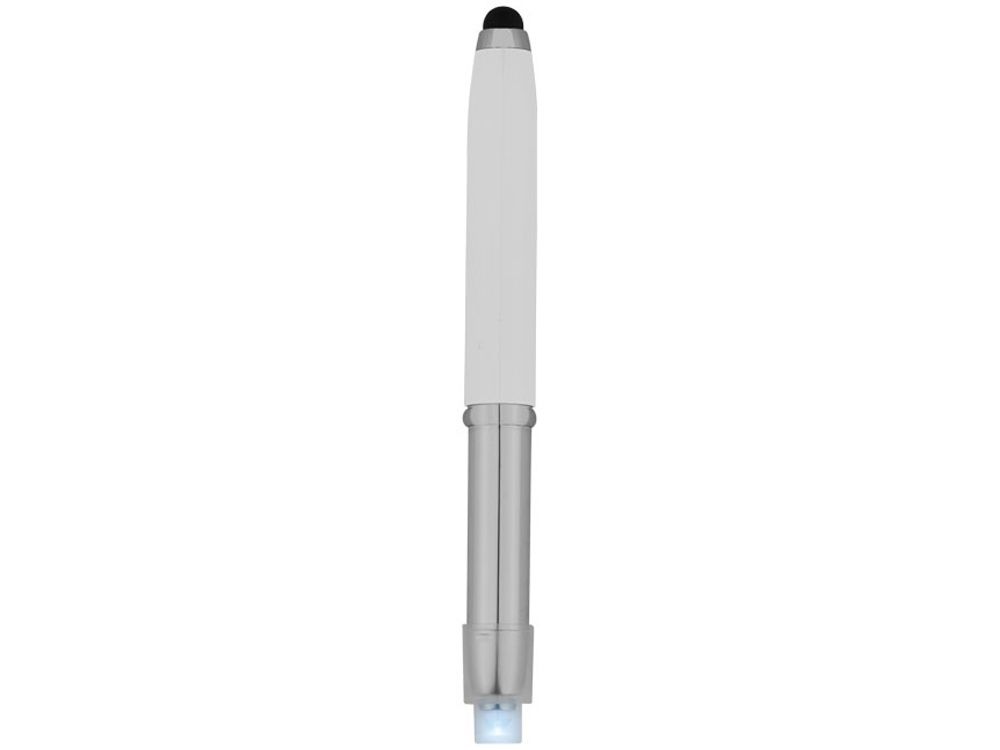Ручка-стилус шариковая "Xenon", белый, синие чернила