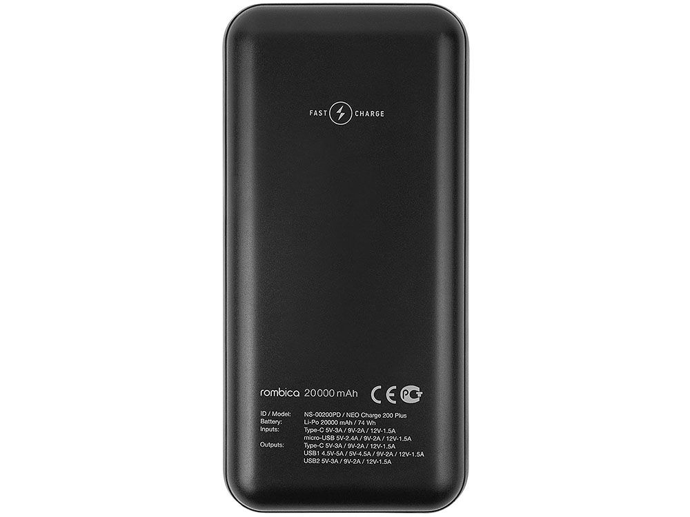 Внешний аккумулятор Rombica NEO Charge 200Plus