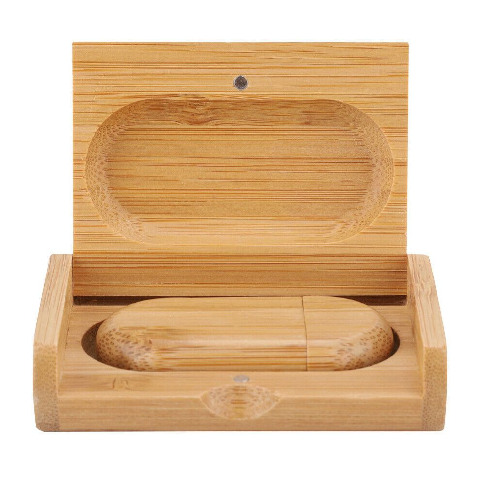 Флеш накопитель USB 2.0 Maple BOX в футляре, клен, дерево/дерево