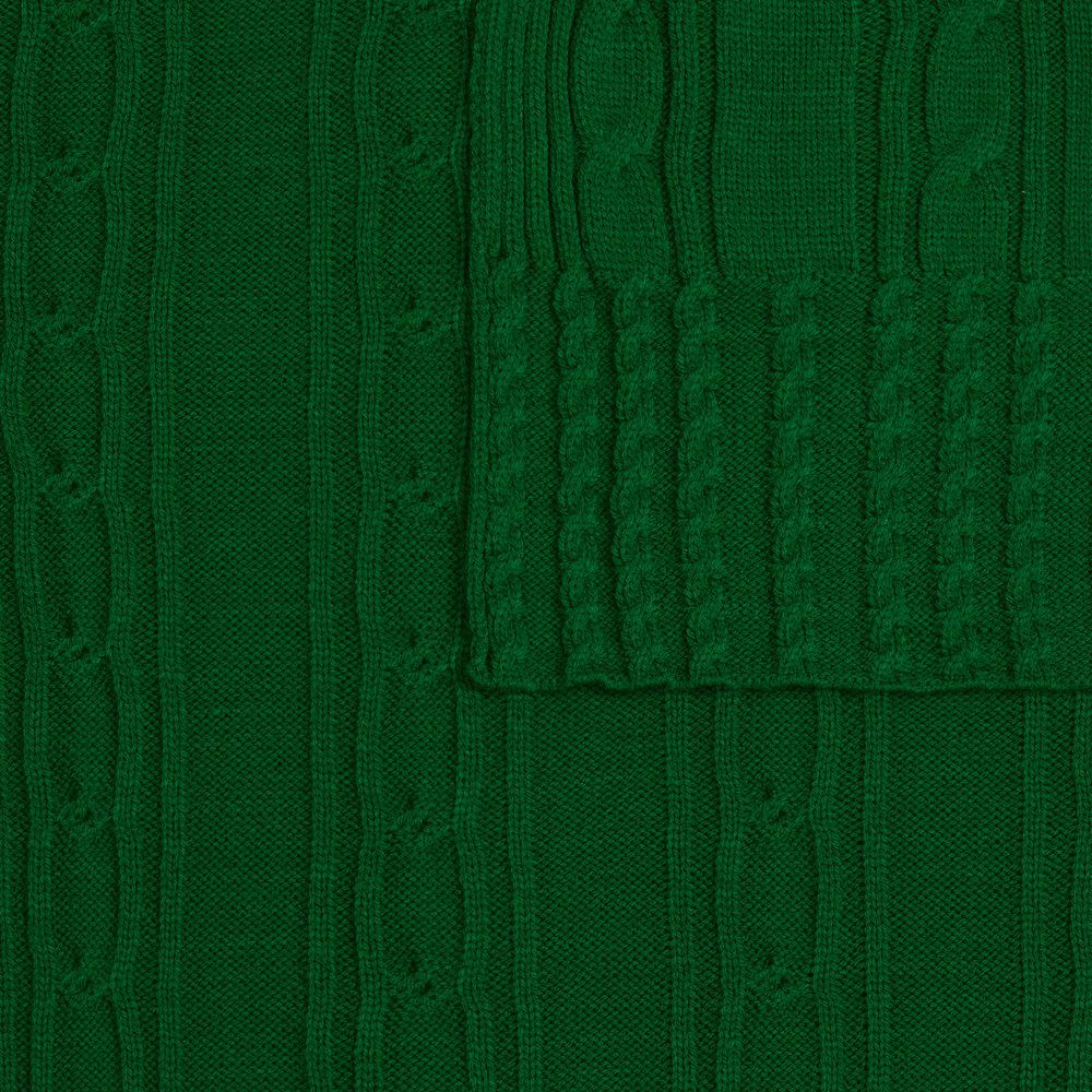 Плед Remitti, глубокий зеленый