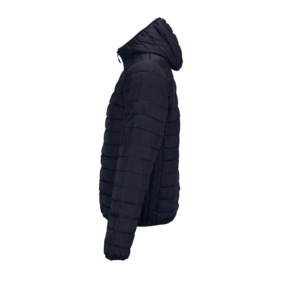 Куртка мужская "STREAM HOODED", тёмно-синий, S, таффета 280 Т, 100% полиэстер