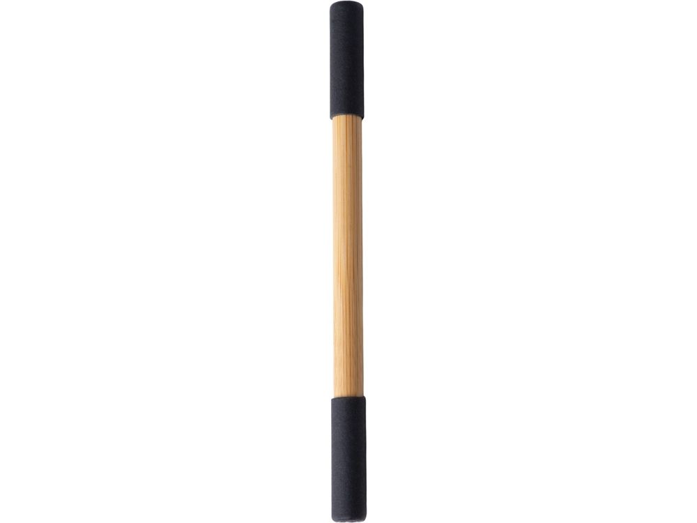 Вечный карандаш и ручка из бамбука "Black bamboo", натуральный и черный
