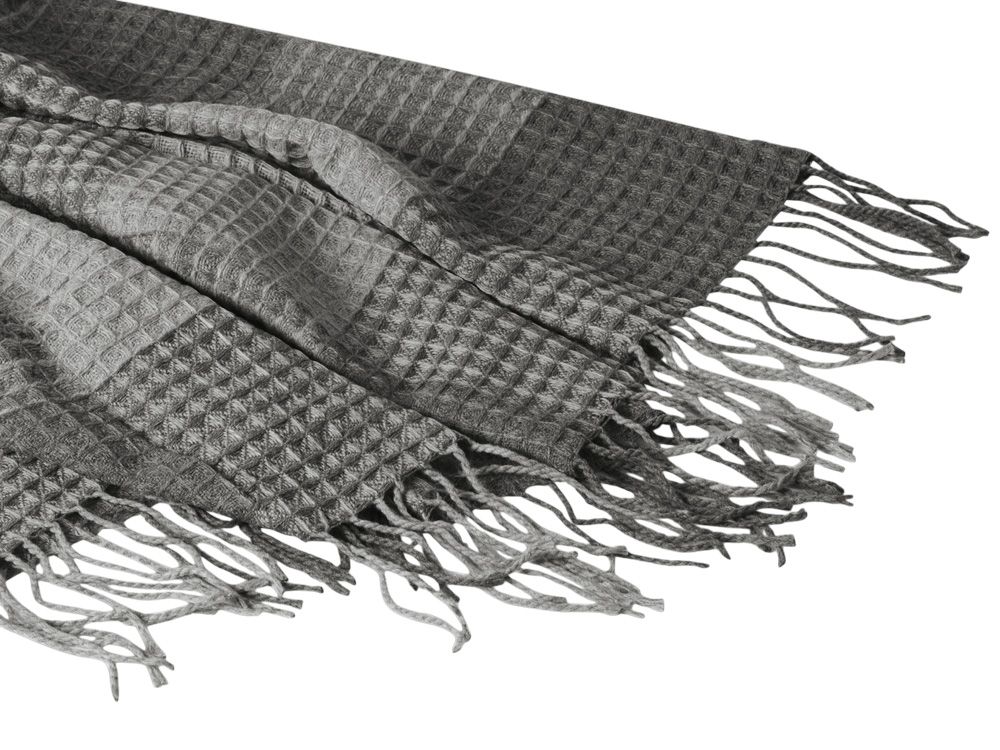 Плед акриловый Gaufre, серый