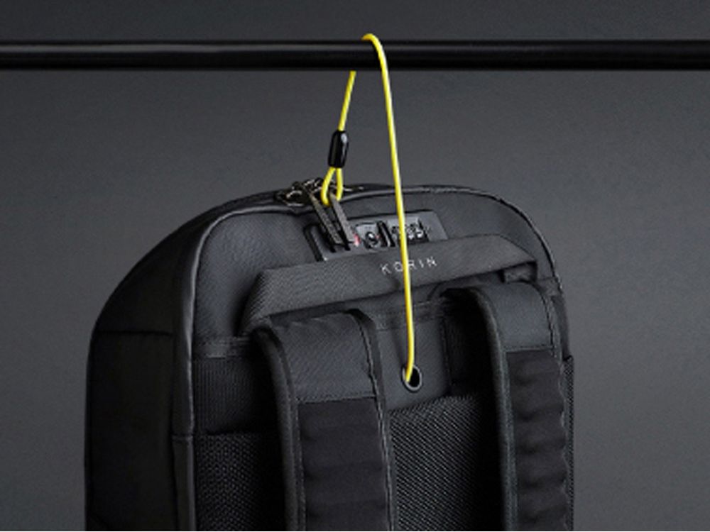 Атикражный рюкзак FlipPack для ноутбука 15.6", черный