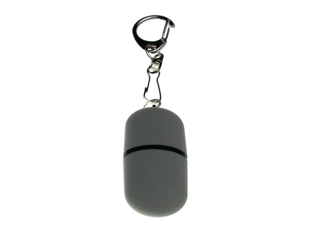 USB 2.0- флешка «Goutte Soft-touch» на 512 Мбайт каплевидной формы