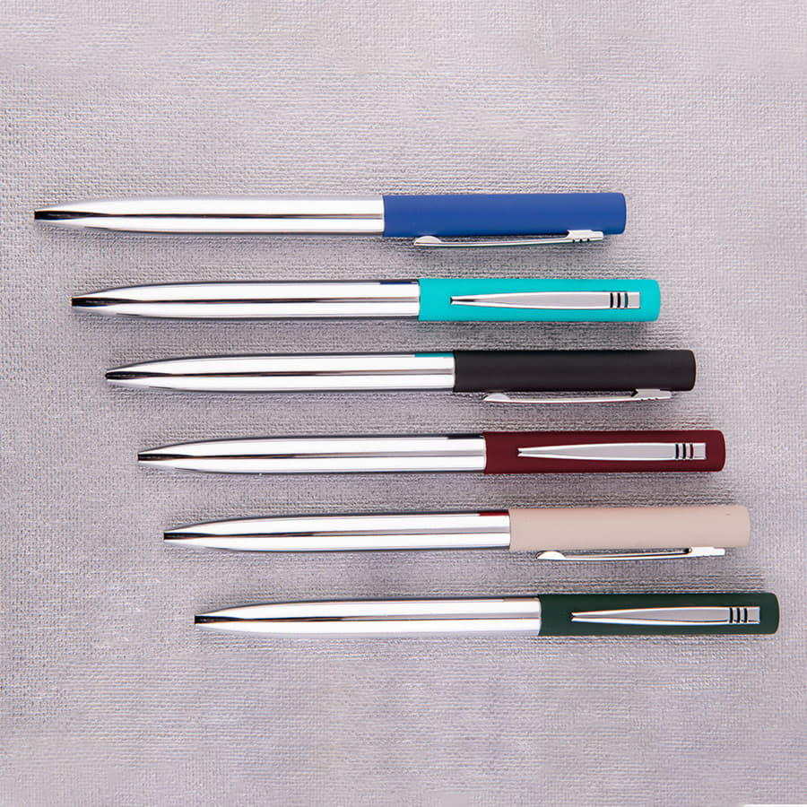 Ручка шариковая CLIPPER, покрытие soft touch
