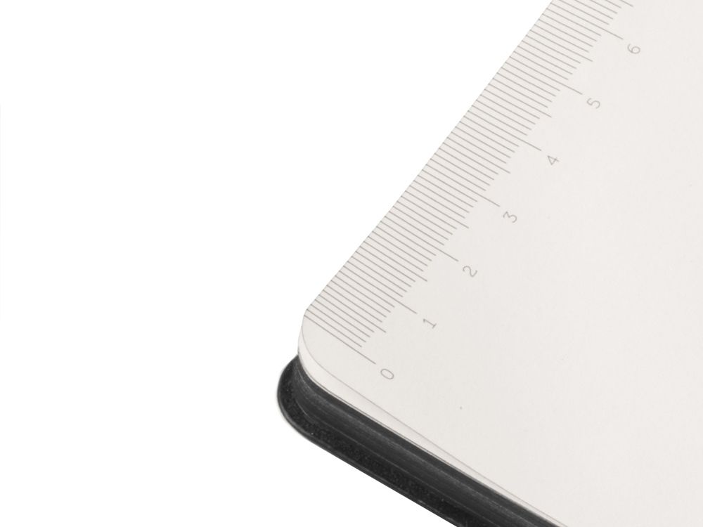 Блокнот А5 "Notepeno Max", 96 листов 80 гр/м2 белой FSC бумаги, черный