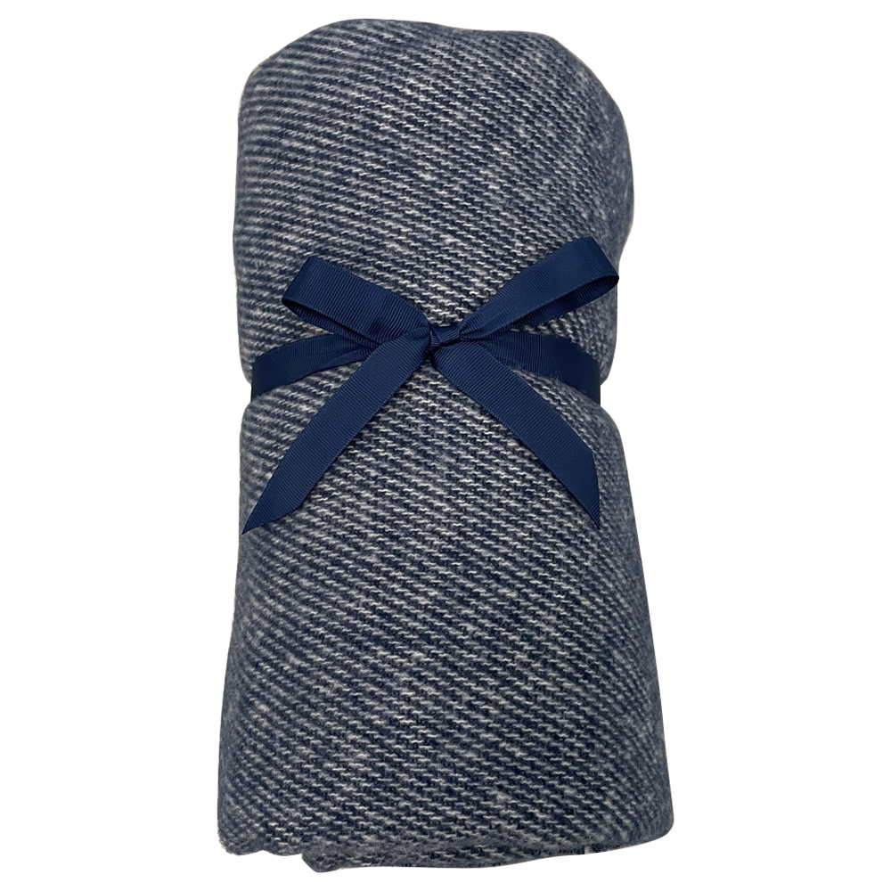 Плед акриловый Super Soft Nature размер 120*160 см, темно-синий