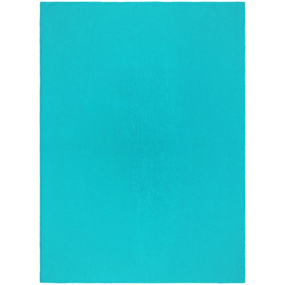 Плед Knitly, лазурный