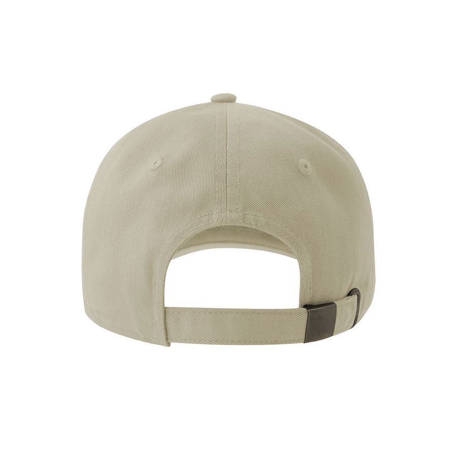 Бейсболка "DAD HAT-S", 6 клиньев, металлическая застежка, бежевый, 80% хлопок, 20% переработанный хлопок, 270 г/м2