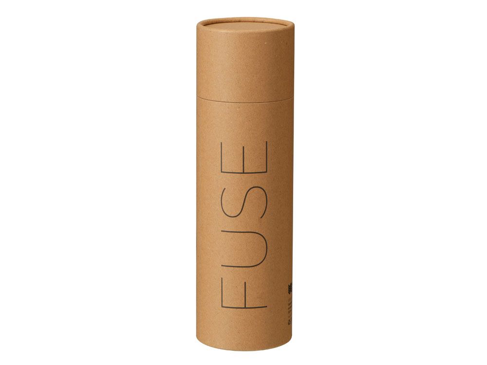 Вакуумная герметичная термобутылка «Fuse» с 360 крышкой, тубус, серебристый, 500 мл