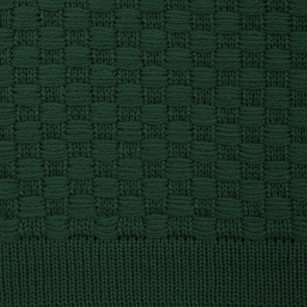 Плед Sheerness, темно-зеленый