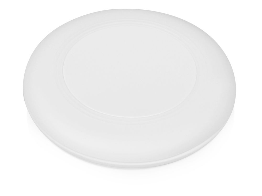 Беспроводное зарядное устройство со встроенным кабелем 2-в-1 "Disc", белый