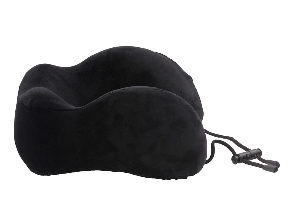 Подушка для путешествий с эффектом памяти Мемо "Bluewinder" Black
