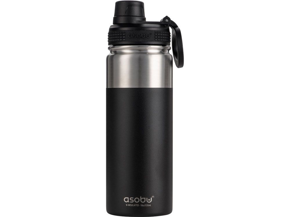 Вакуумная термобутылка «ALPINE FLASK», 530 мл, черный