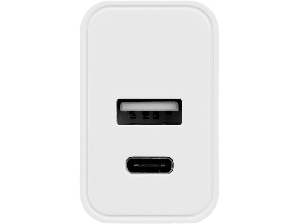 Сетевое зарядное устройство c выходами USB-A и USB-C «Recharger», 10 Вт