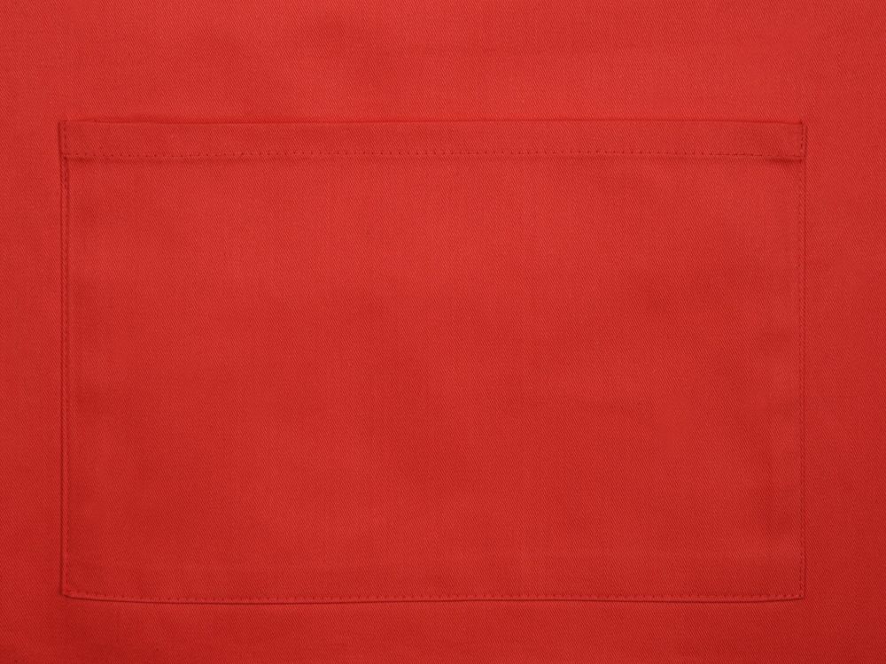 Хлопковый фартук 180gsm, красный