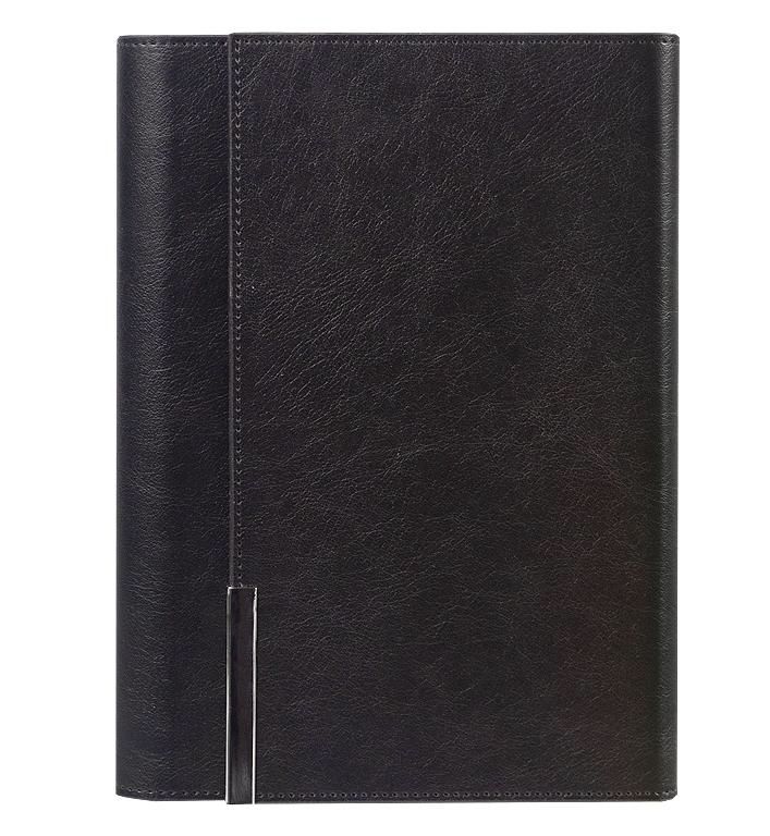 Ежедневник в суперобложке Country Liberty Mocca NUBA A5+, черный, недатированный