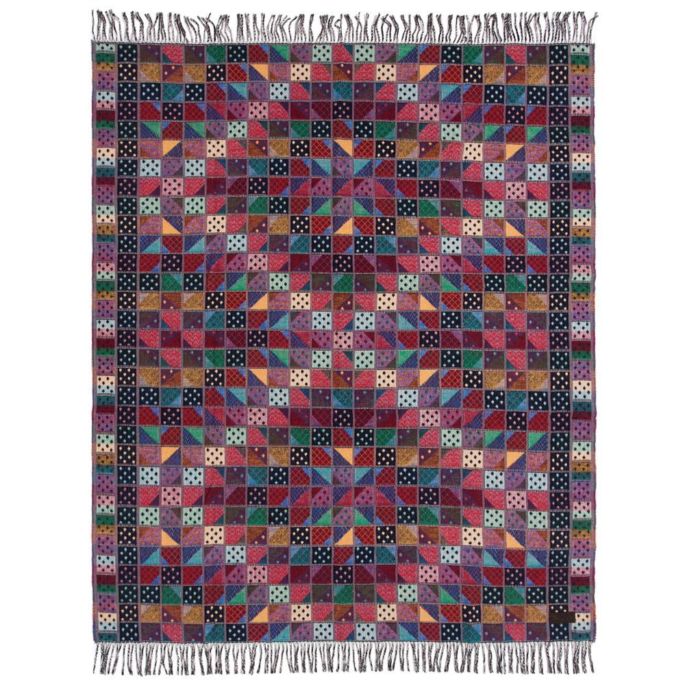 Плед Illinois, бордовый