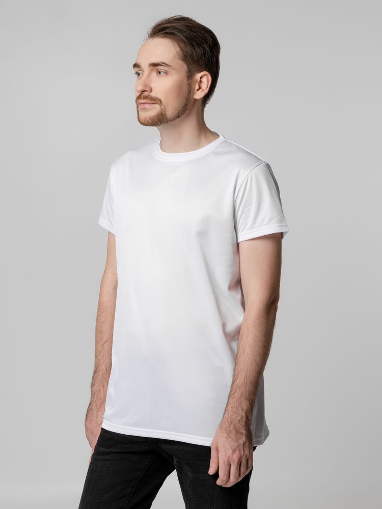 Футболка унисекс для сублимации Paint Tee, белая, размер 46