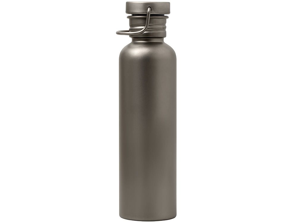 Бутылка для воды из титана "Titan", 750ml, темно-серый