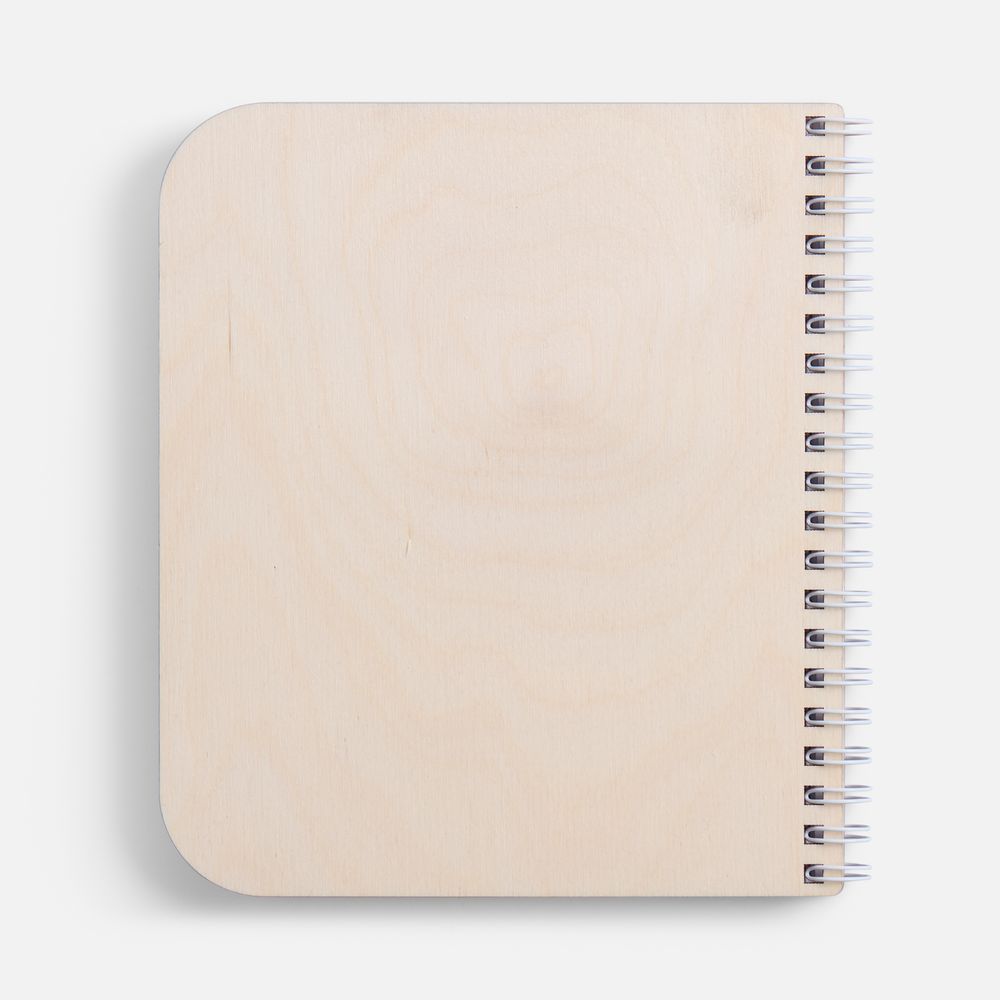 Блокнот на пружине Woodpad на заказ