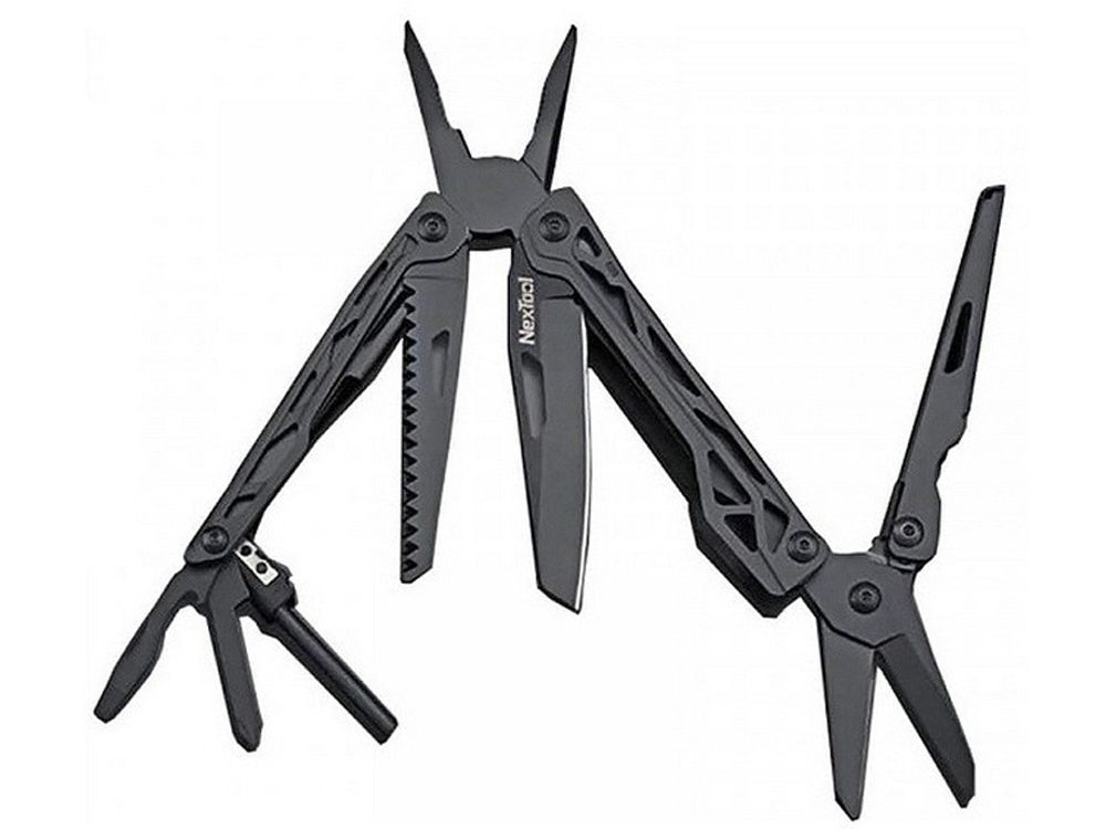 Мультитул Nextool Multifunctional Knife, 10 функций, черный (NE0123)