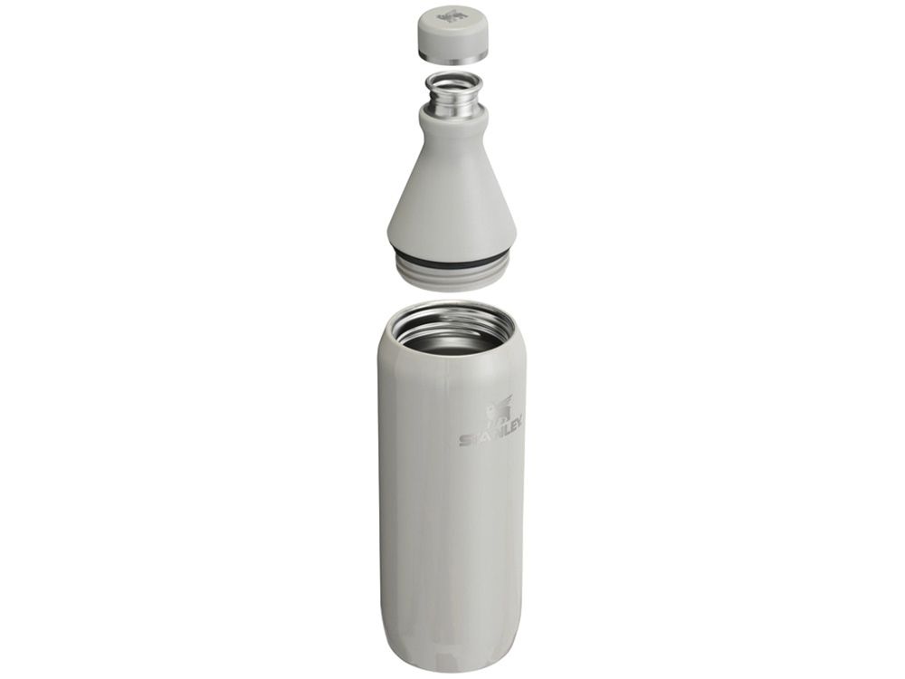 Термобутылка для воды Stanley All Day Slim объемом 600 мл - Серый