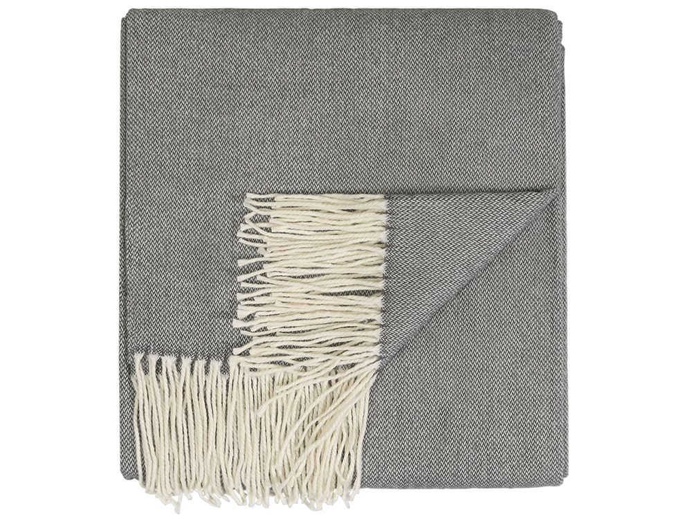 Акриловый плед Dapple 160x210 см, холодный серый