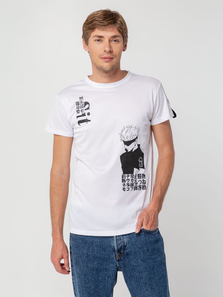 Футболка унисекс для сублимации Paint Tee, белая, размер 46