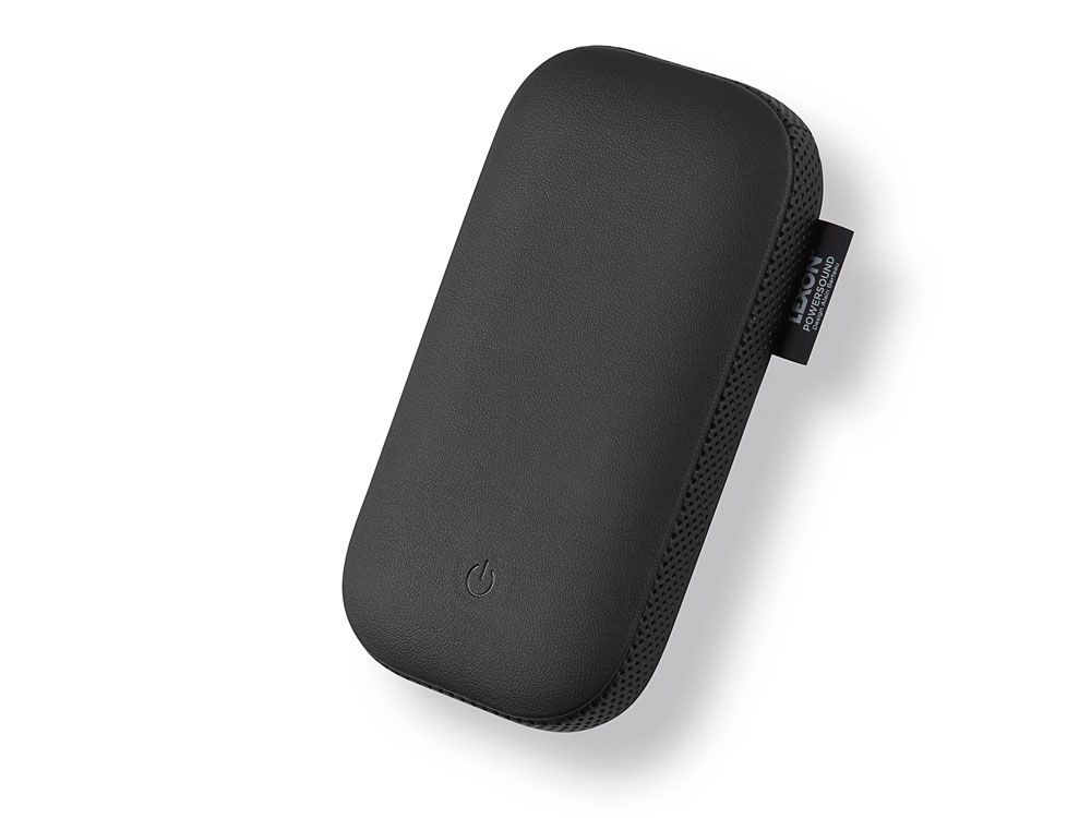 Внешний аккумулятор с беспроводной колонкой Powersound, черный