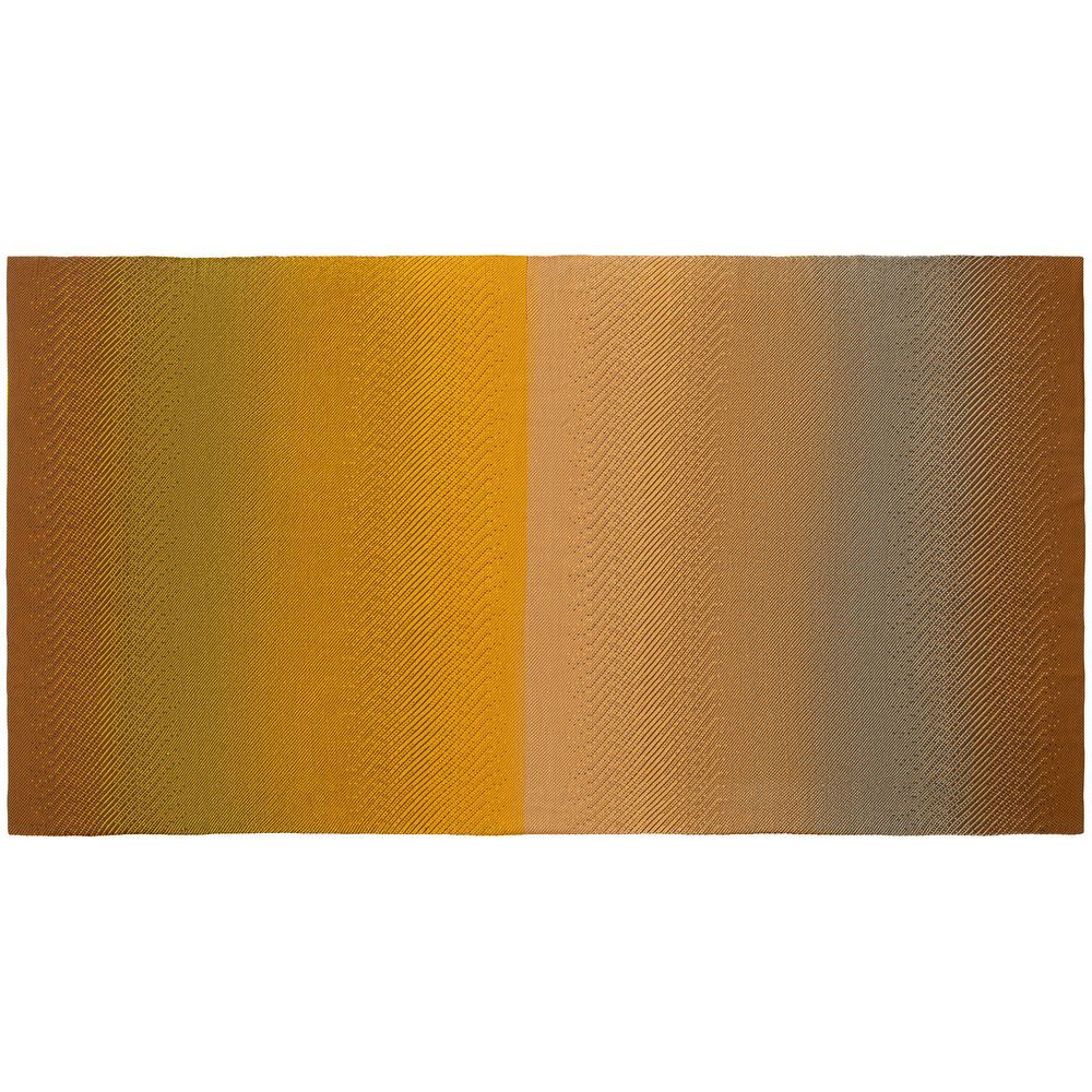 Плед Dreamshades, желтый с коричневым