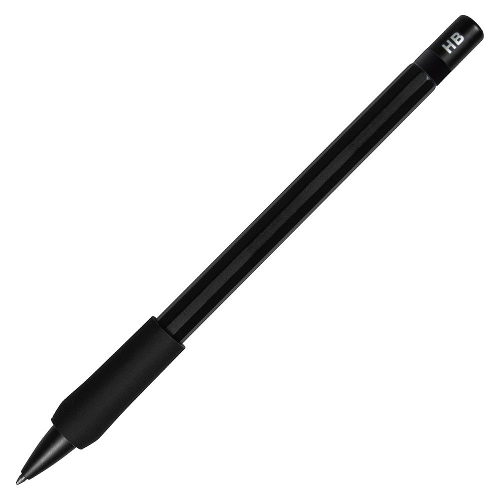 Карандаш шестигранный Hexagon Soft Grip, пластик, черный