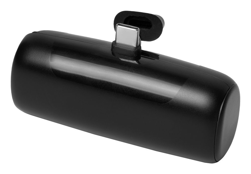 Внешний аккумулятор с разъёмом Type-C «Inject», 4000 mAh, черный