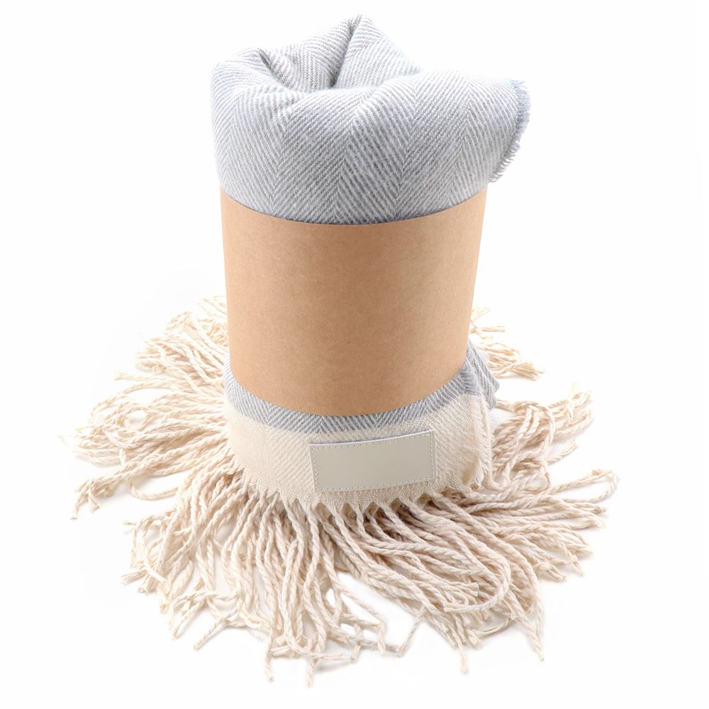 Плед акриловый WINTER, серый