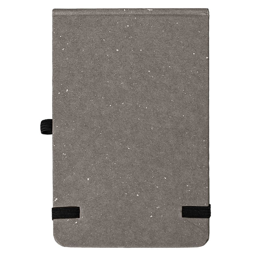 Блокнот MEMO PAD, размер 90х140 мм, серый, блок в клетку