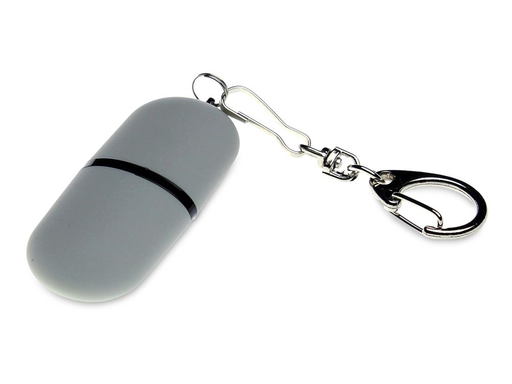 USB 2.0- флешка «Goutte Soft-touch» на 512 Мбайт каплевидной формы