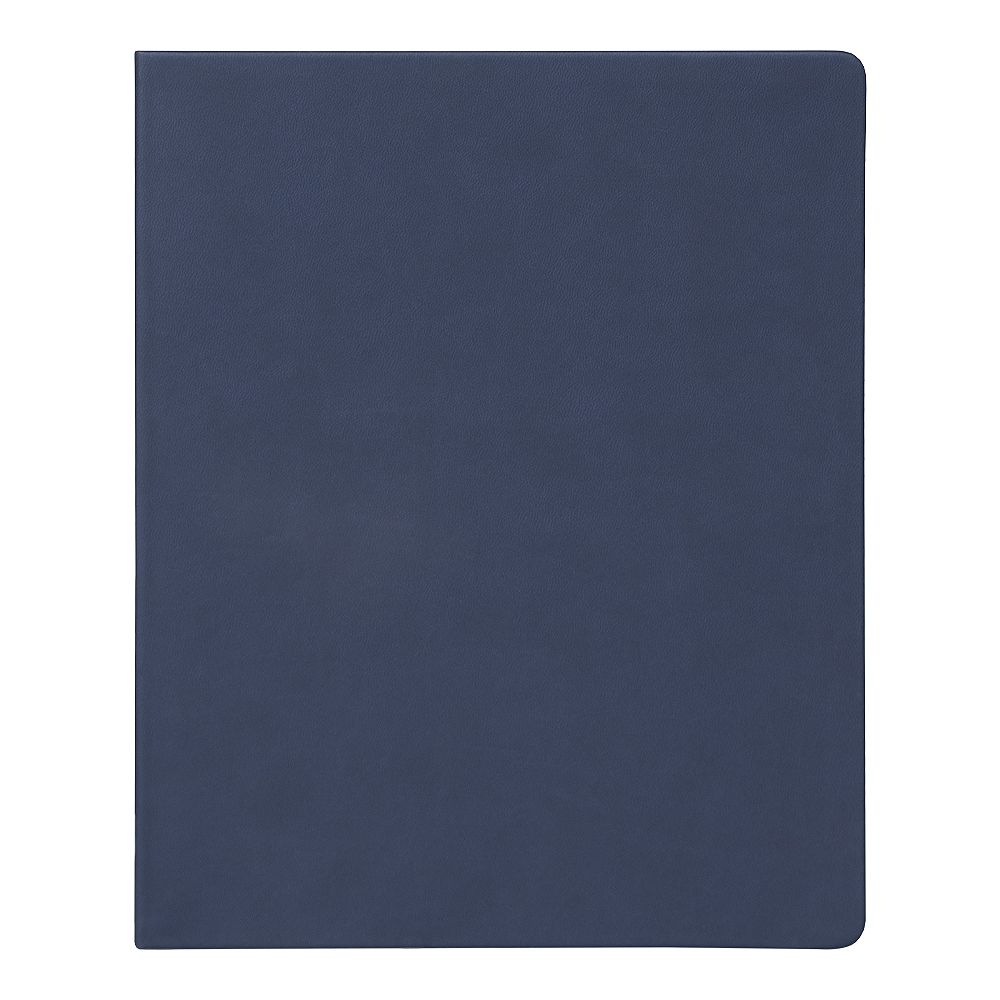 Еженедельник Urban Latte Soft Touch A4, синий, недатированный