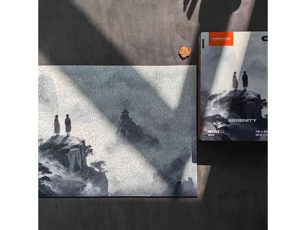 Деревянный пазл «Serenity»