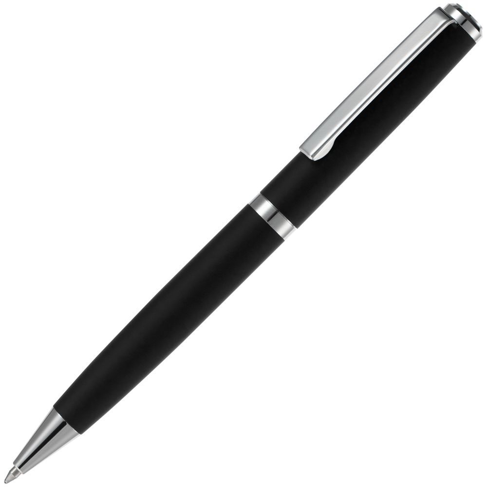 Ручка шариковая Inkish Chrome в футляре, черная