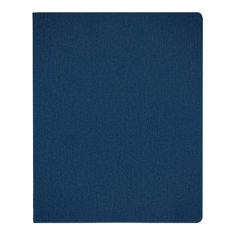 Еженедельник Urban Cambric  A4, синий, недатированный