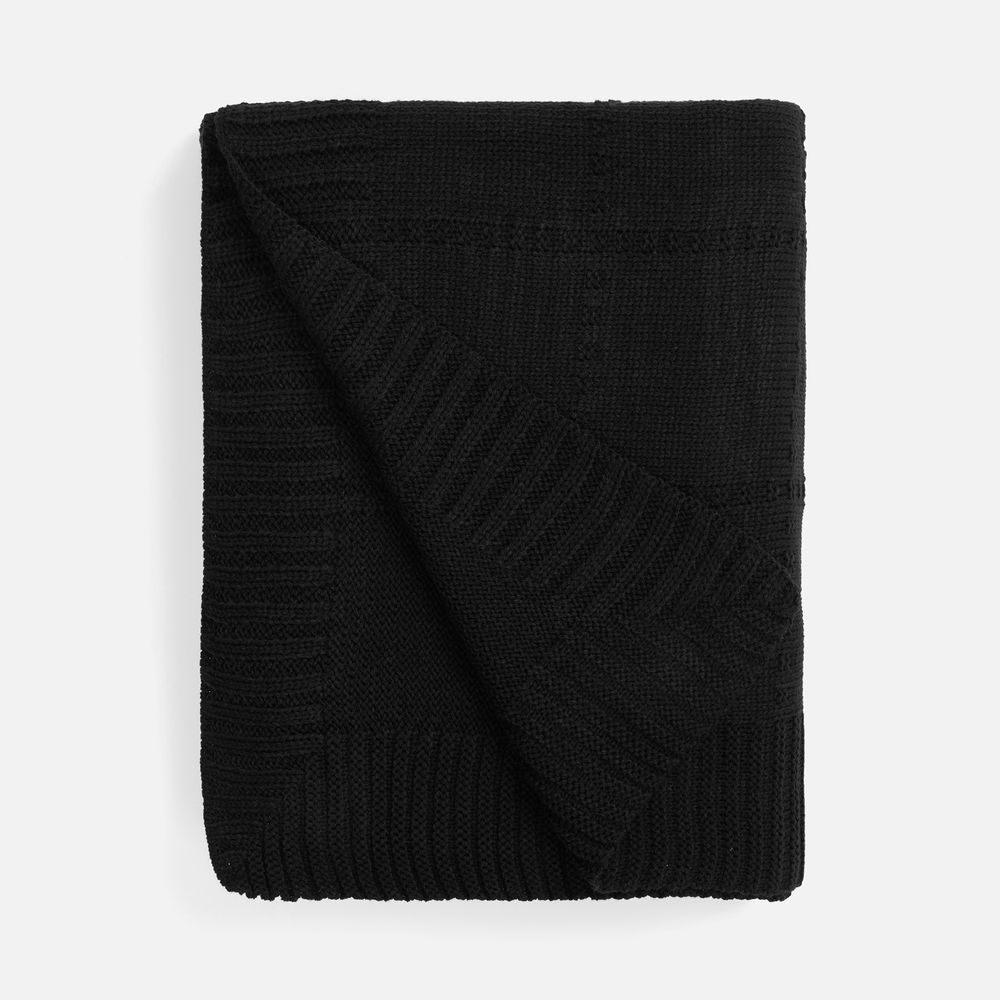 Плед Quadrisma, черный