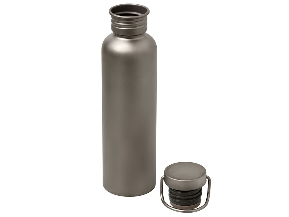 Бутылка для воды из титана "Titan", 750ml, темно-серый